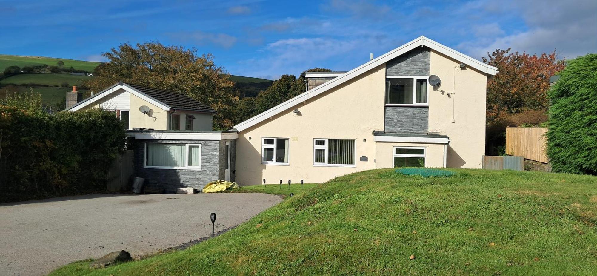 Daron Large Country Cottage Llansannan Exteriör bild